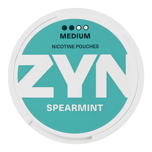 Безтютюнові подушечки Zyn Spearmint Medium нікотиновмісні