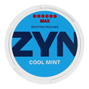Безтютюнові подушечки Zyn Cool Mint Max нікотиновмісні