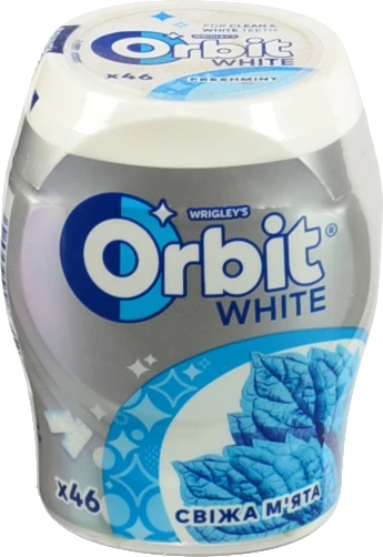 Жувальна гумка Orbit 64г bottle white freshmint