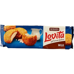 Печиво здобне Milk Lovita Roshen м/у 127г