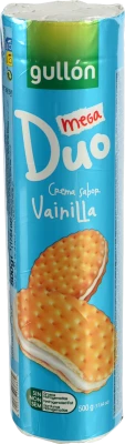 Печиво-сендвіч Vanilla Mega Duo Gullon м/у 500г