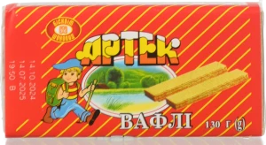 Вафлі Артек Бісквіт Шоколад м/у 130г