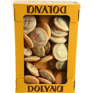 Печиво Dolyna 500г галіція апельсин біла глазур