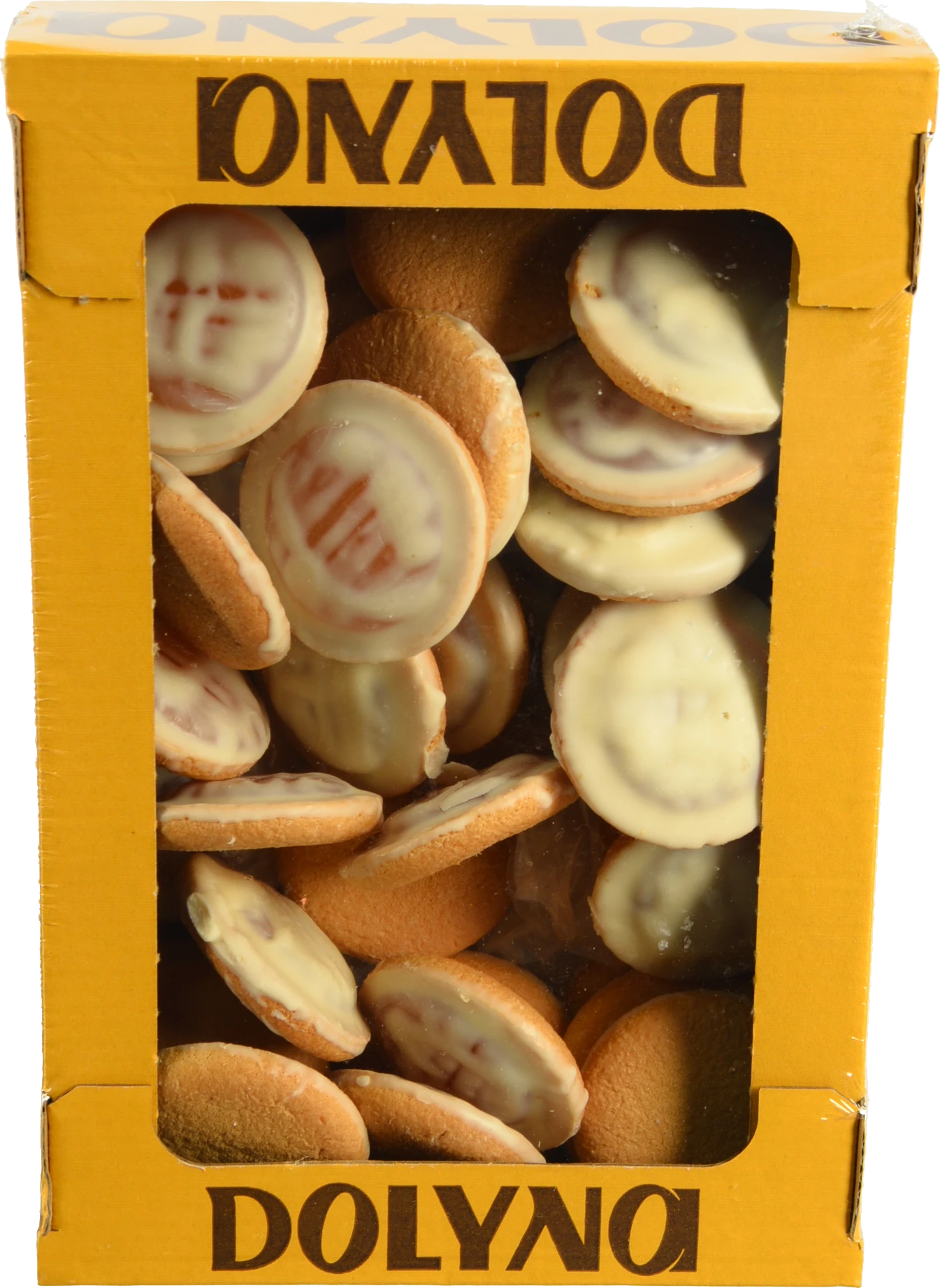 Печиво Dolyna 500г галіція апельсин біла глазур