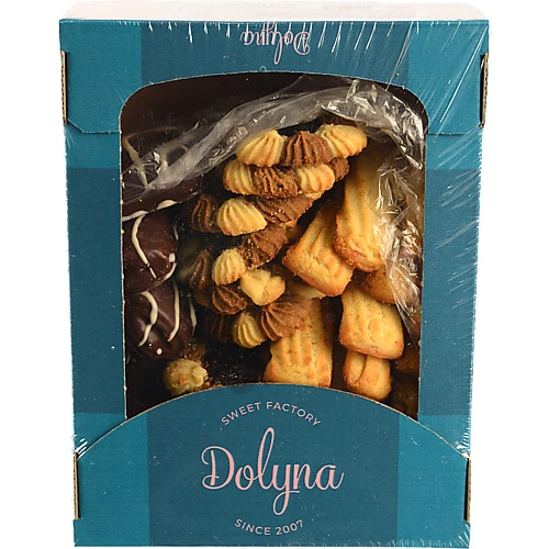 Печиво Dolyna 500г асорті мікс №2