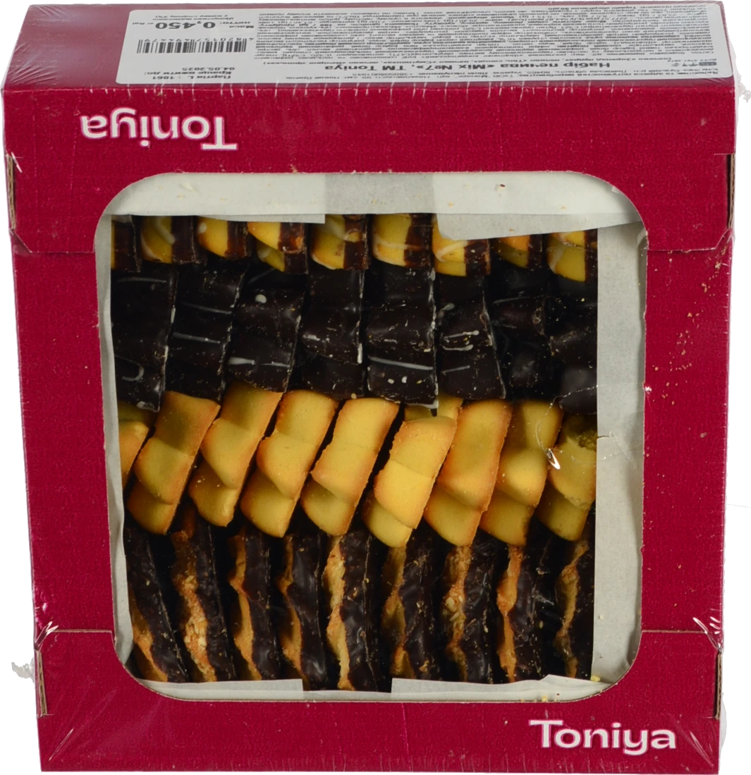 Набір печива Mix №7 Toniya к/у 0.45кг