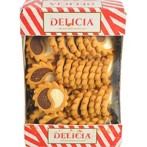 Печиво здобне Інь-Янь Delicia к/у 0.35кг