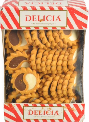 Печиво здобне Інь-Янь Delicia к/у 0.35кг