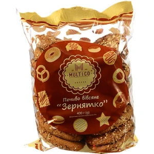 Печиво вівсяне Зернятко Multico м/у 400г