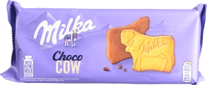 Печиво вкрите молочним шоколадом Choco cow Milka м/у 200г