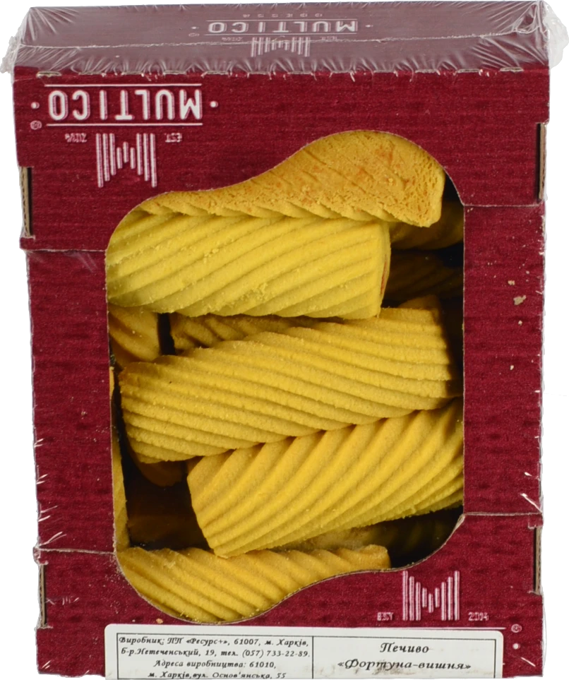 Печиво Multico 300г фортуна вишня