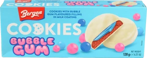 Печиво Bergen Cookies 128гр смак жуйки