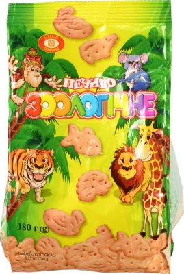Печиво ХБФ 180г зоологічне