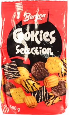 Печиво Bergen Cookies 500гр Selection
