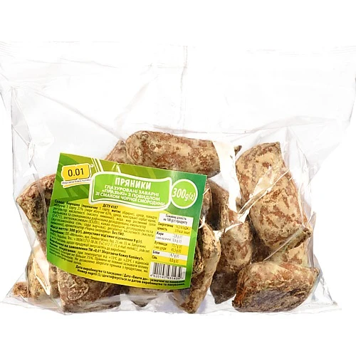 Пряник 0.01 300г празька ч.смородіна