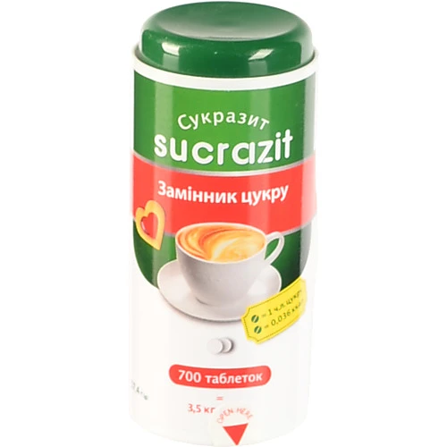 Замінник цукру Сукразит 700 таб