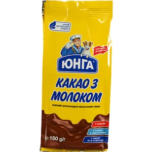 Какао з молоком Юнга 150г
