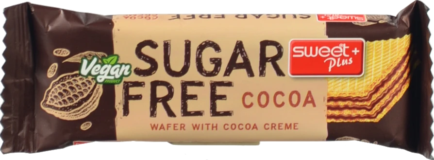 Вафлi Sweet Plus 24г какао крем б.цукру