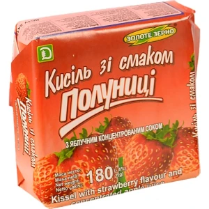 Кисіль Золоте зерно 180г полуниця