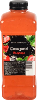 Компот 1л полуничний власне виробництво