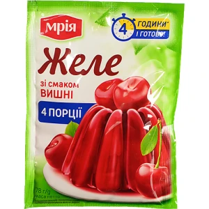Желе зі смаком вишні Мрія м/у 78г