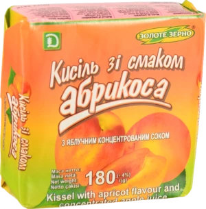 Кисіль Золоте зерно 180г абрикос