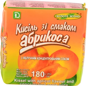 Кисіль Золоте зерно 180г абрикос