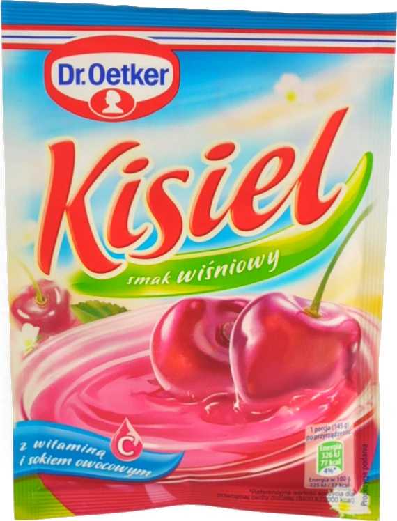 Кисіль зі смаком вишні Dr.Oetker м/у 38г