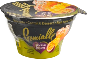 Десерт Premialle 140г 9% манго-маракуйя білий ром ст.