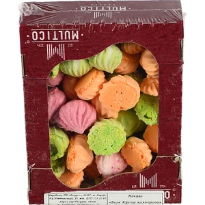 Печиво Multico 100г безе кольорове