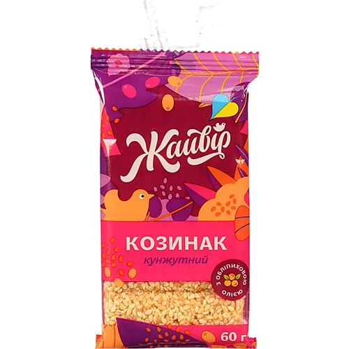 Козинак з обліпиховою олією Кунжутний Жайвір м/у 60г
