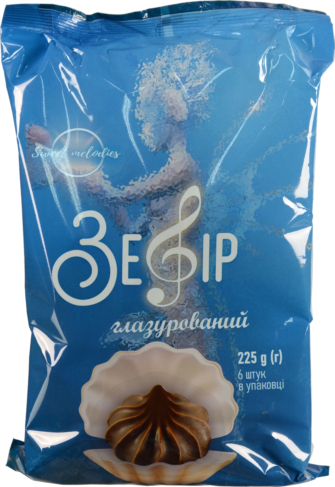 Зефір Sweet Melodies 225г глазурований