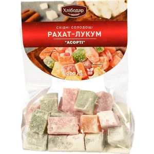 Рахат лукум Хлібодар 200г асорті