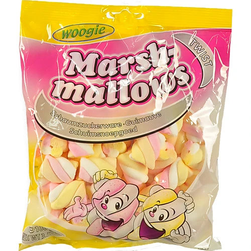 Маршмеллоу Woogie 100г ванілін полуниця