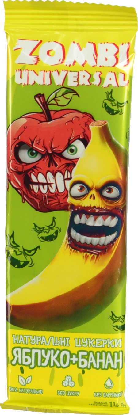 Цукерка фруктова Sweet melodies 14г яблуко банан