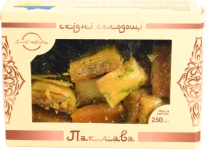Пахлава Sweet melodies 250г люкс