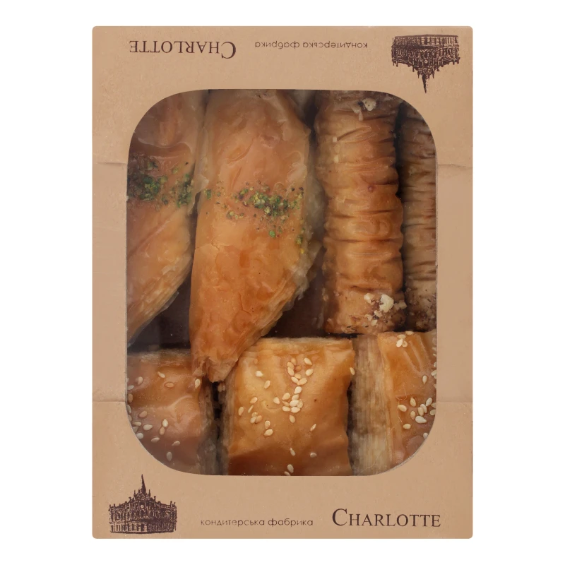 Пахлава Шарлотта 330г Асорті