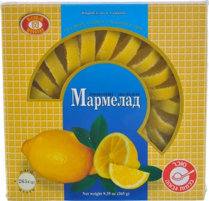 Мармелад ХКФ 265г скібочкі лимон 1789