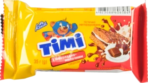 Тістечко Tімі 35г шоколадно молочний