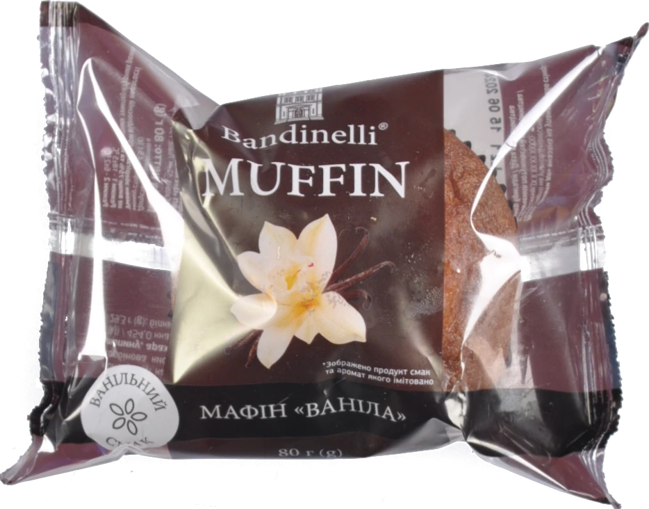 Мафін Ваніла Bandinelli м/у 80г