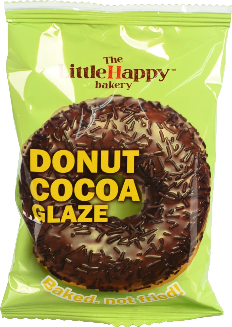 Пончик LittleHappy bakery 50г какао глазурь