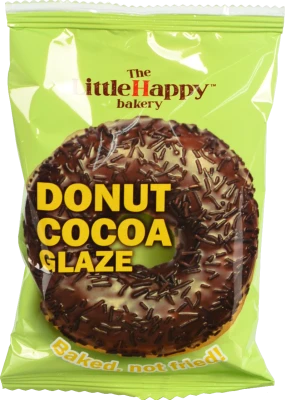 Пончик LittleHappy bakery 50г какао глазурь