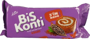 Рулет Biskonti 150г какао