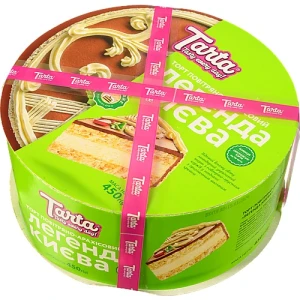 Торт повітряно-арахісовий Легенда Києва Tarta к/у 450г