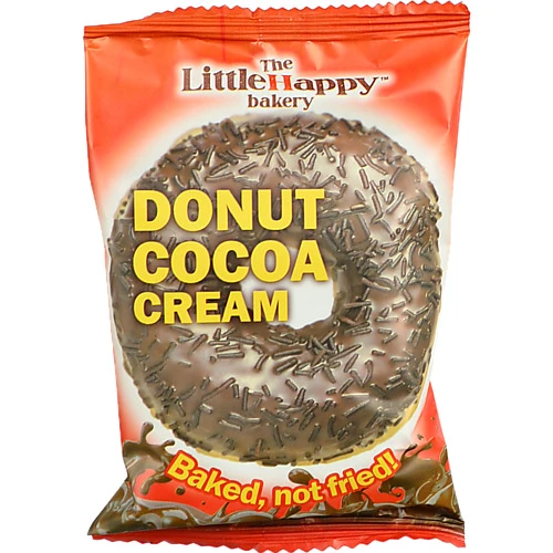 Пончик LittleHappy bakery 60г какао-крем какао глазурь