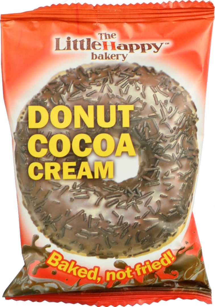 Пончик LittleHappy bakery 60г какао-крем какао глазурь