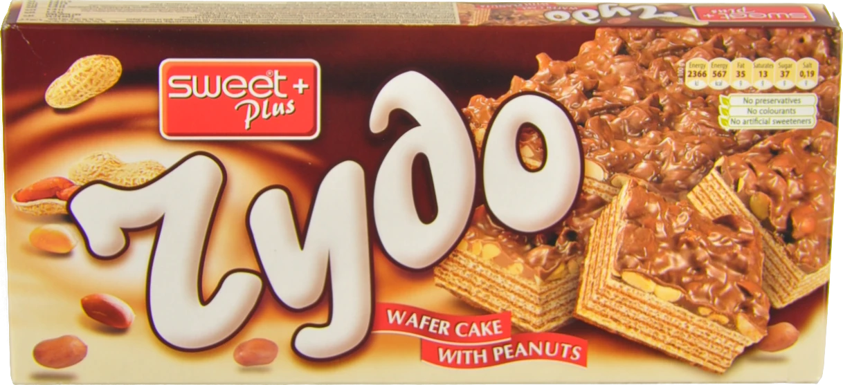 Торт вафельний Sweet Plus 250г rydo какао арахіс