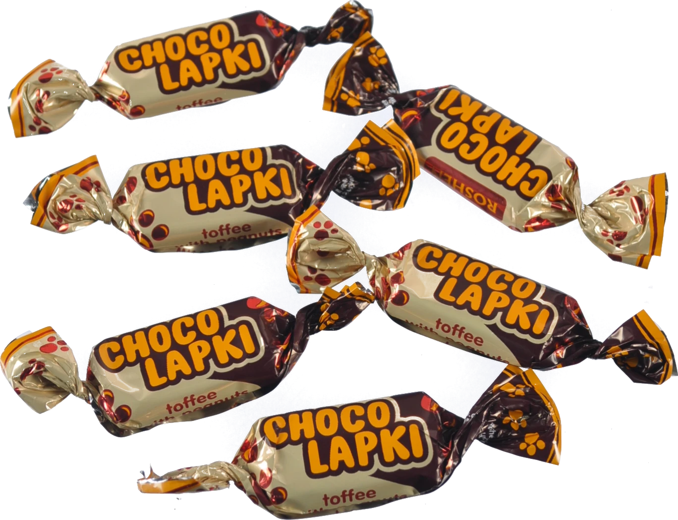 Цукерки глазуровані шоколадною глазур'ю Ліщина Roshen кг