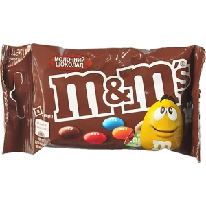 Драже M&M's 45г молочний шоколад