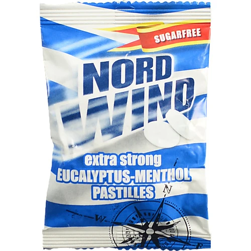 Цукерки Нордвiнд 25г евкалiпт та ментол